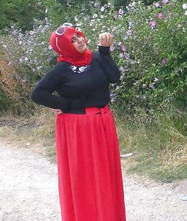 Turkish turbanli arab hijab #32605426