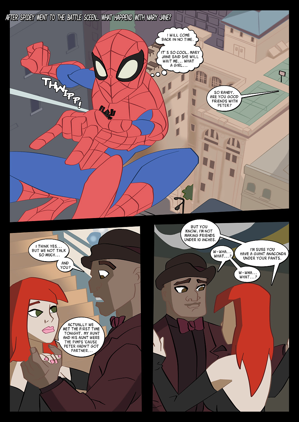 Bande Dessinée: Spider-man Présente: Jane Mary Watson Xxx #39431115