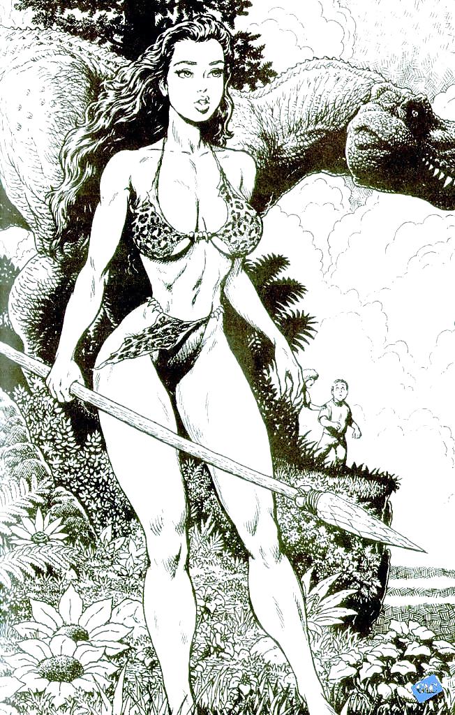 Cavewoman Prähistorische Pinups 2 #36829749