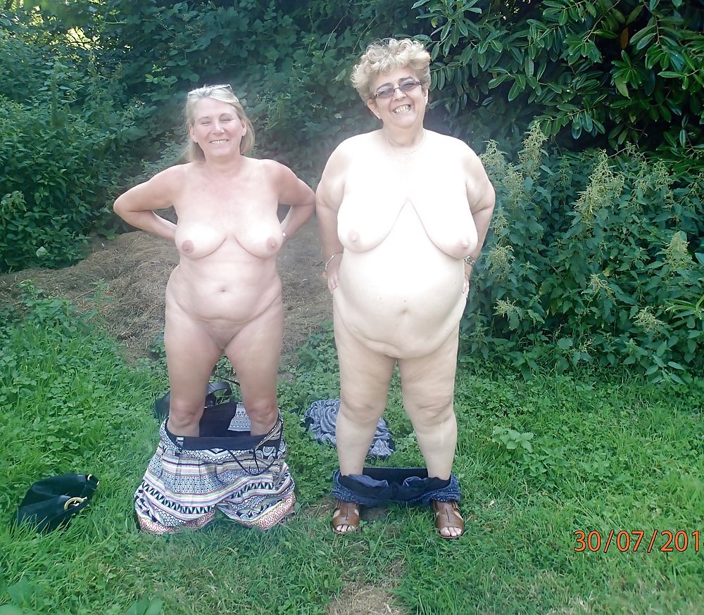 She wanted to get naked outside with her girlfriend...