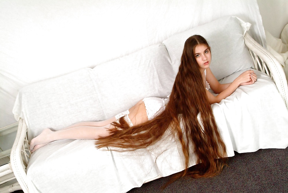 Beautiful Teen With Insanely Long Hair - 04 #34352174