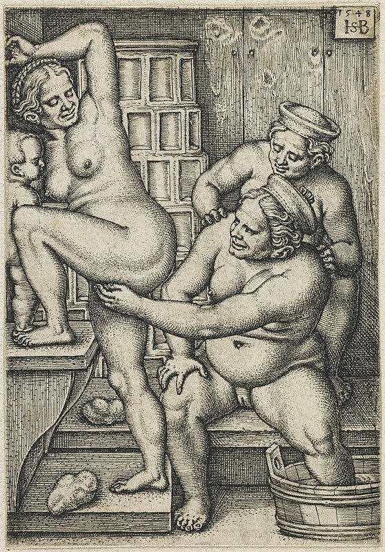 Drawn EroPort Art 92.2 - Erotic Etchings of the 17th Century #23150819