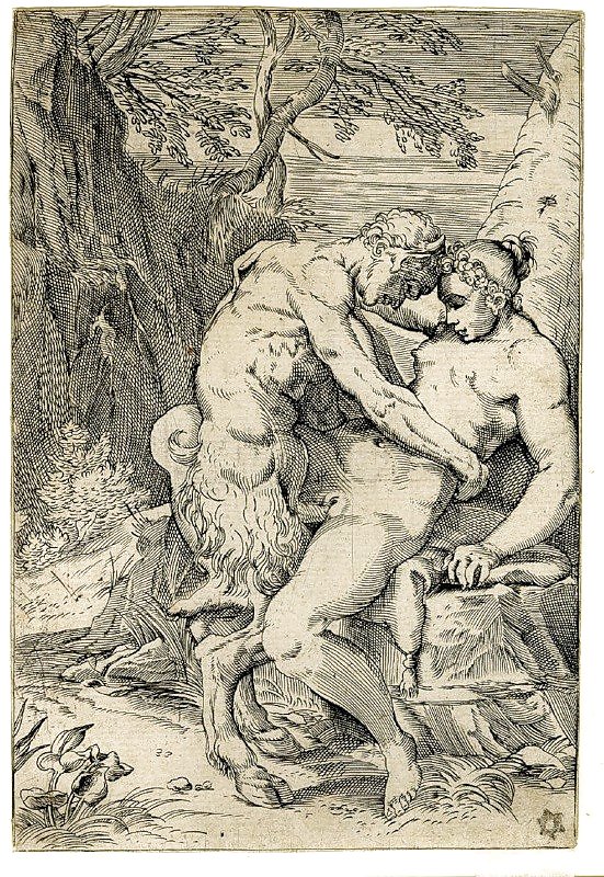 Kunst Gezeichnet Eroport 92,2 - Erotische Radierungen Des 17. Jahrhunderts #23150841
