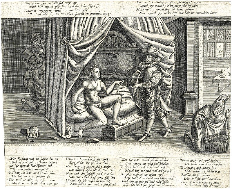 Drawn EroPort Art 92.2 - Erotic Etchings of the 17th Century #23150902