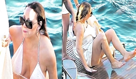 Mariah Carey Upskirt Exclusive Et Voir à Travers Et Lanières 2014 #26929134