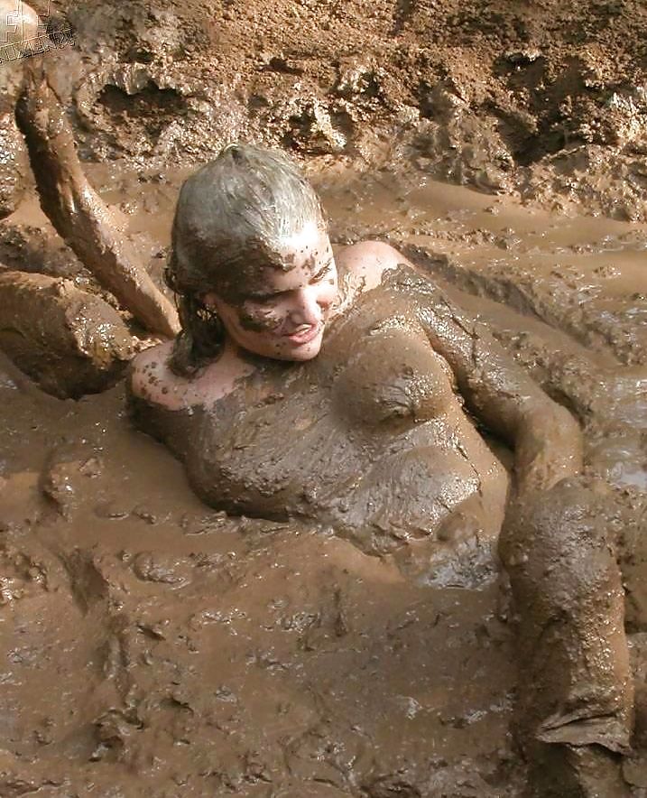 Naked in the mud #23406078