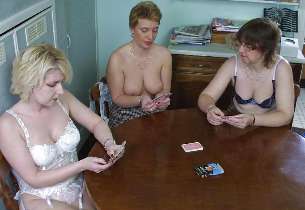 Village ladies - Let's play strip poker. #35917568