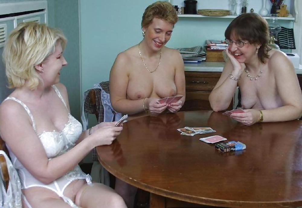 Village ladies - Let's play strip poker. #35917757