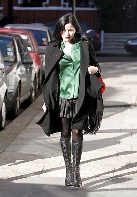 Andrea Corr Irish Célèb Netzstrümpfe Strumpfhosen Schlauch #27358845