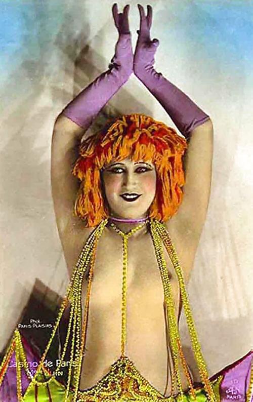 Vintage Erotische Fotokunst 21 - Kabarett Mädchen #23247453