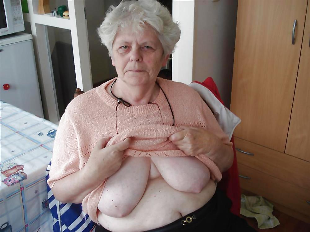 Young Old BBW Grannies Saggy Tits 2 #23395281