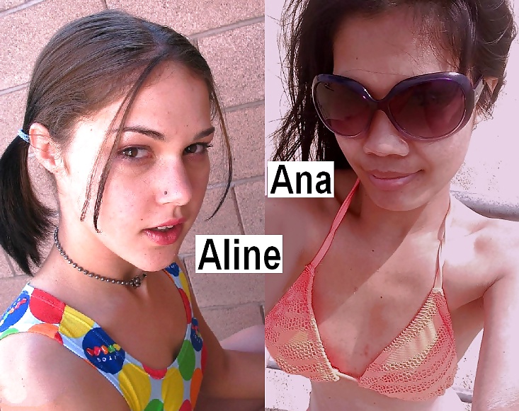 Aline with girlfriends
 #40657933