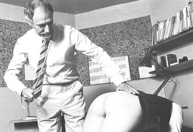 Vintage spanking-schoolgirl ordeal. #23763990