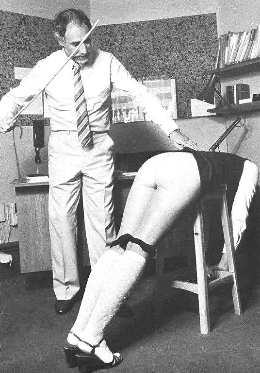 Vintage spanking-schoolgirl ordeal. #23764002