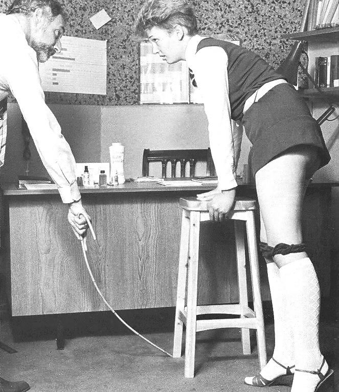 Vintage spanking-schoolgirl ordeal. #23764020