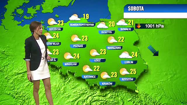 Omenaa Mensach (weather presenter) in studio #37241280