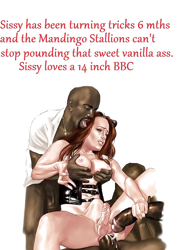 Interracial Captions: BBC training their Sissy's 9 #22902257