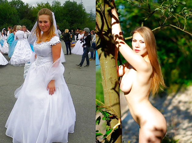 Real Amateur Brides Dressed Undressed 12 #23276662