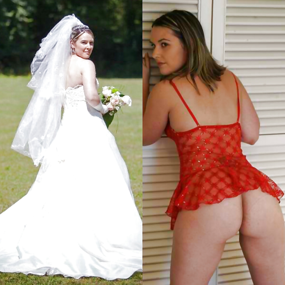 Real Amateur Brides Dressed Undressed 12 #23276672