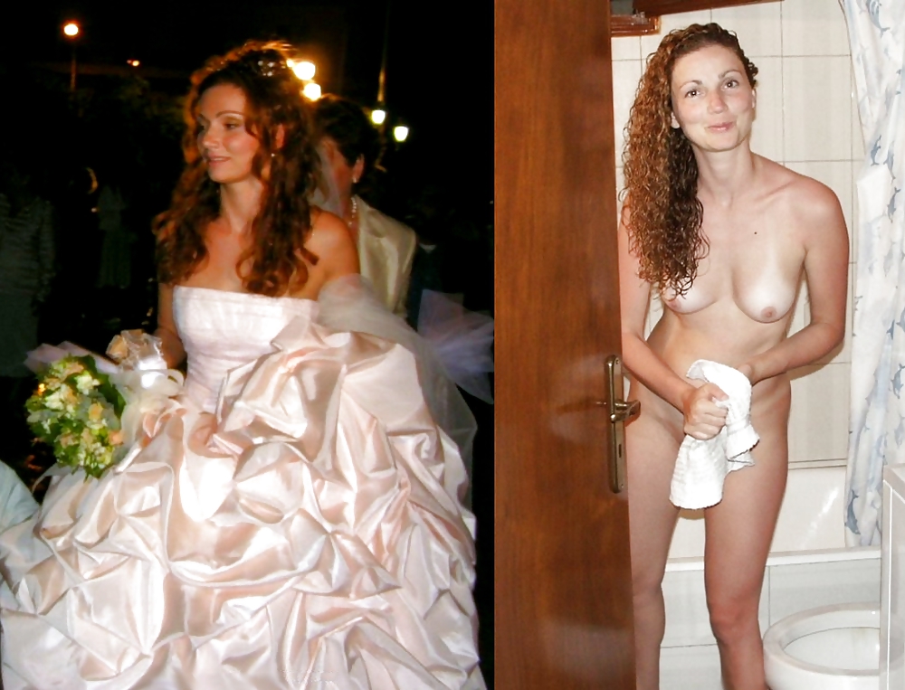 Real Amateur Brides Dressed Undressed 12 #23276773