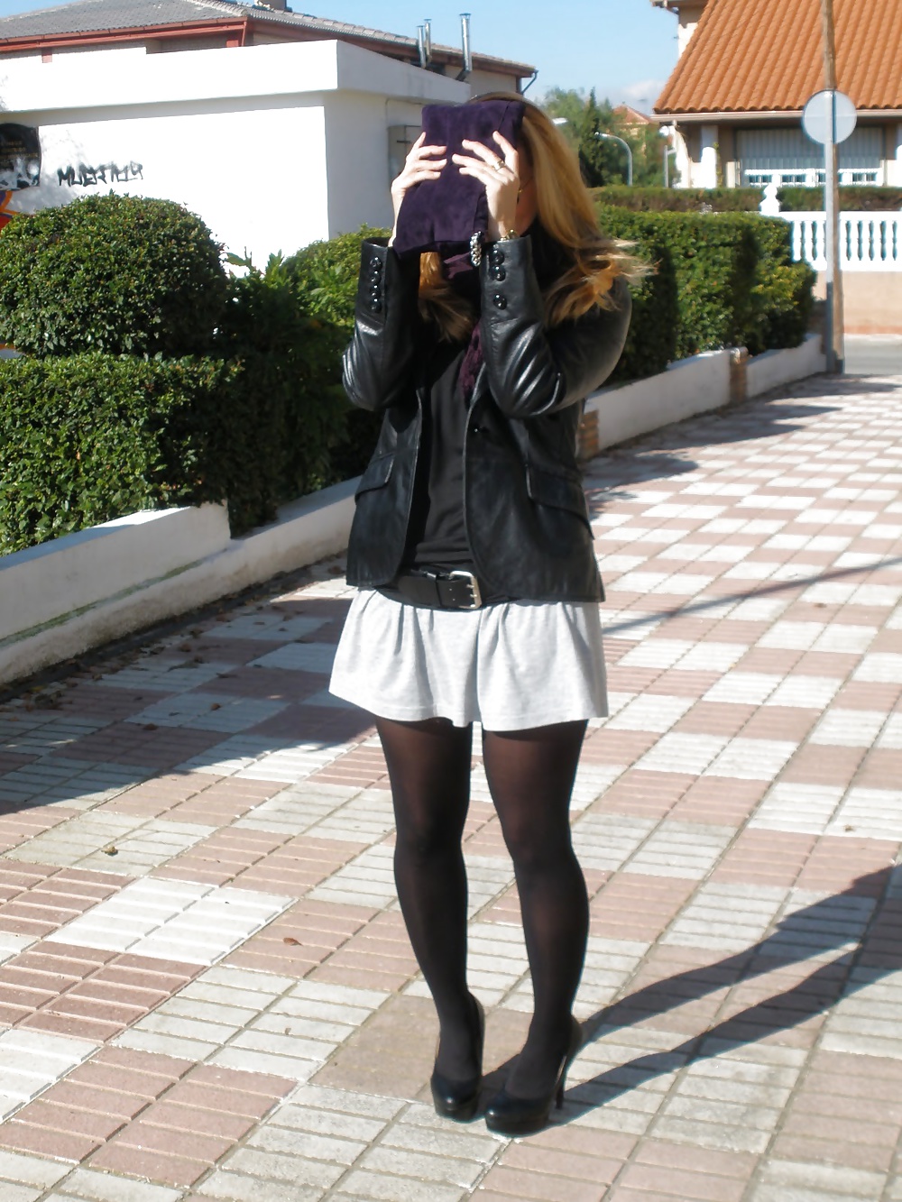 Nylon upskirt - STREET VIEW 9 #30049521