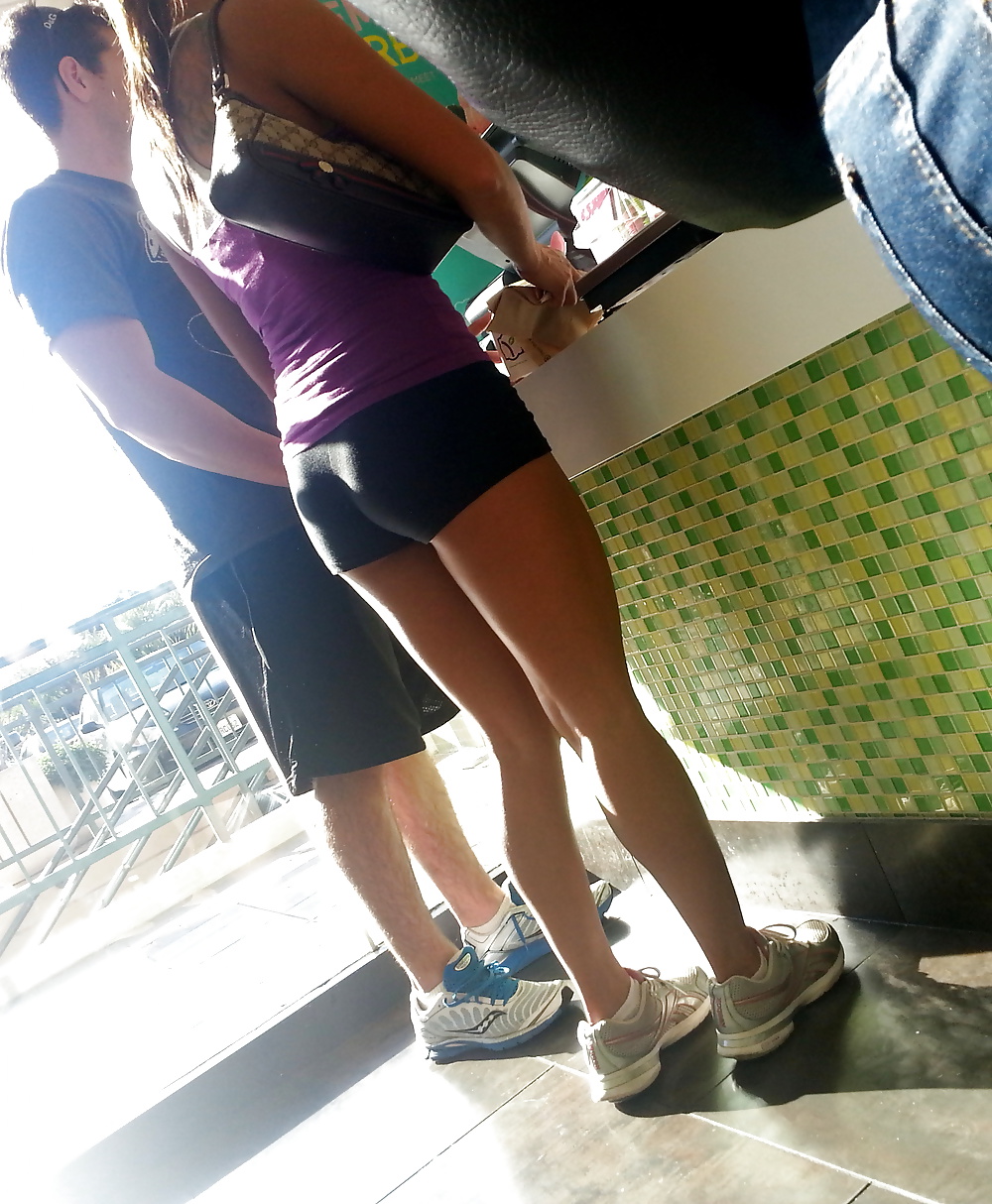 Tight ass tiny shorts #40292255