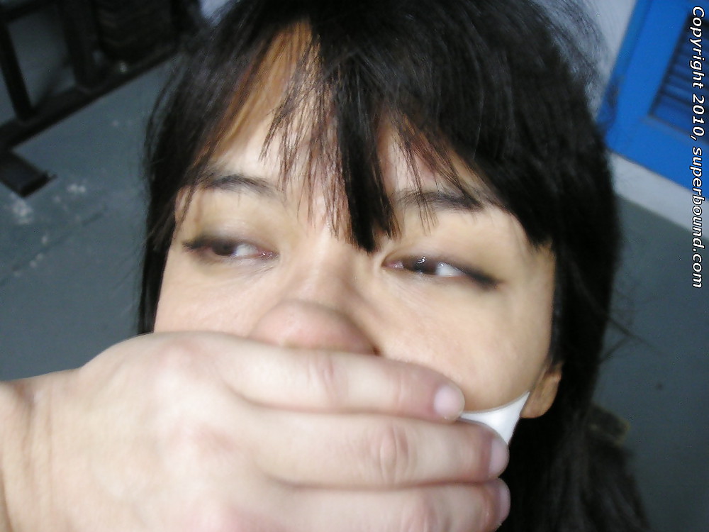 Tape gagged and nose shut 4 #36032065