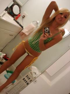 Blond Teen Girl with amazing body Selfshot 2of3 #23372772