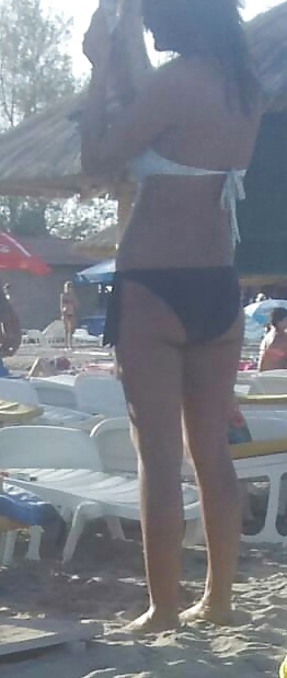 Spy sexy teens ass summer beach romanian #30415664