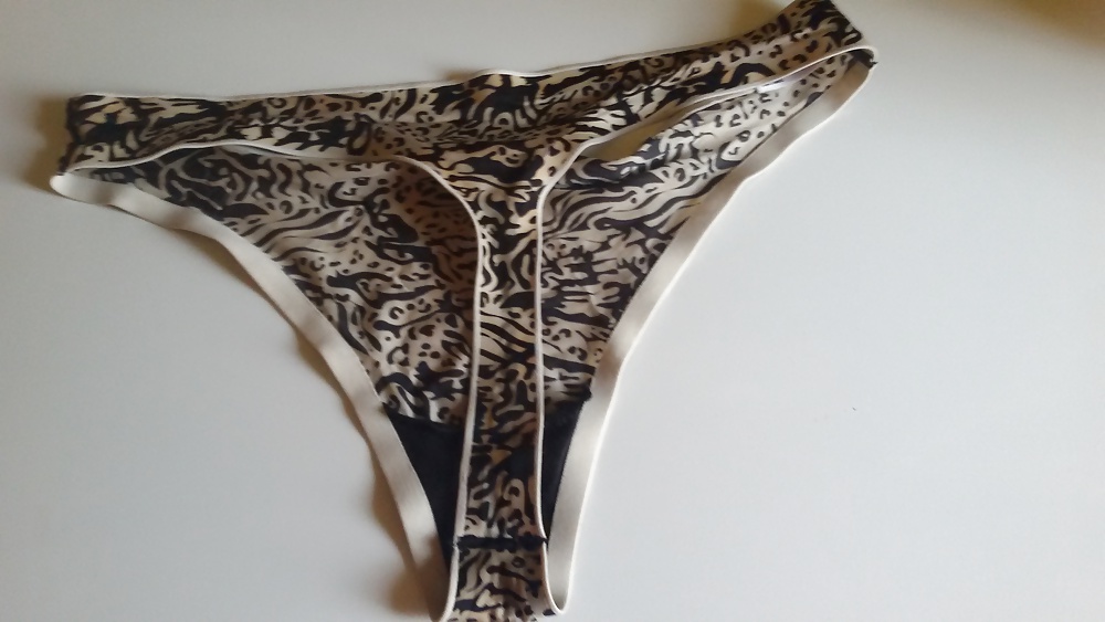 Animal Print Thong #28215385