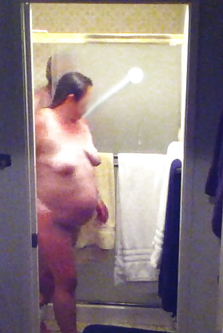 Voyeur my Wife. After shower Spy Cam Exposure #27917392