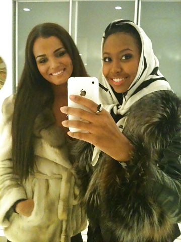 Selfies in furcoats 2 #31747068