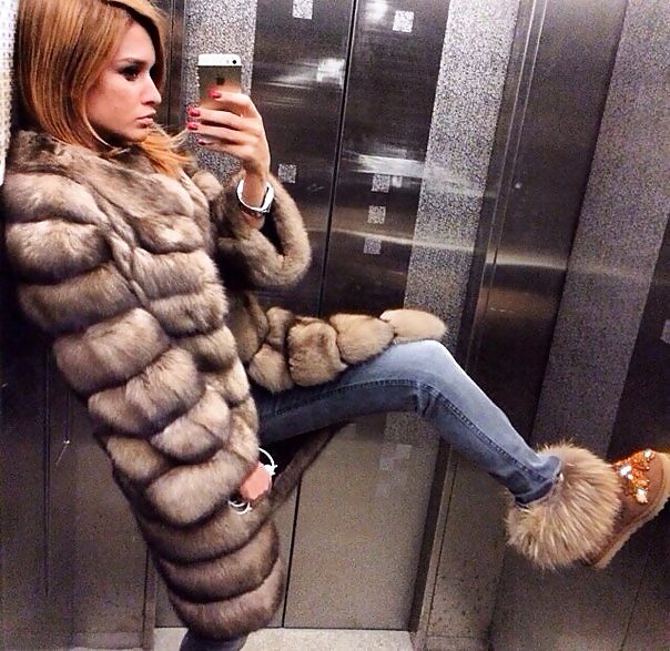 Selfies in furcoats 2 #31747084