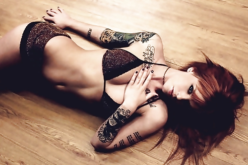 Alternative girls. Tattoos and Gothic, some lesbian. #27524702