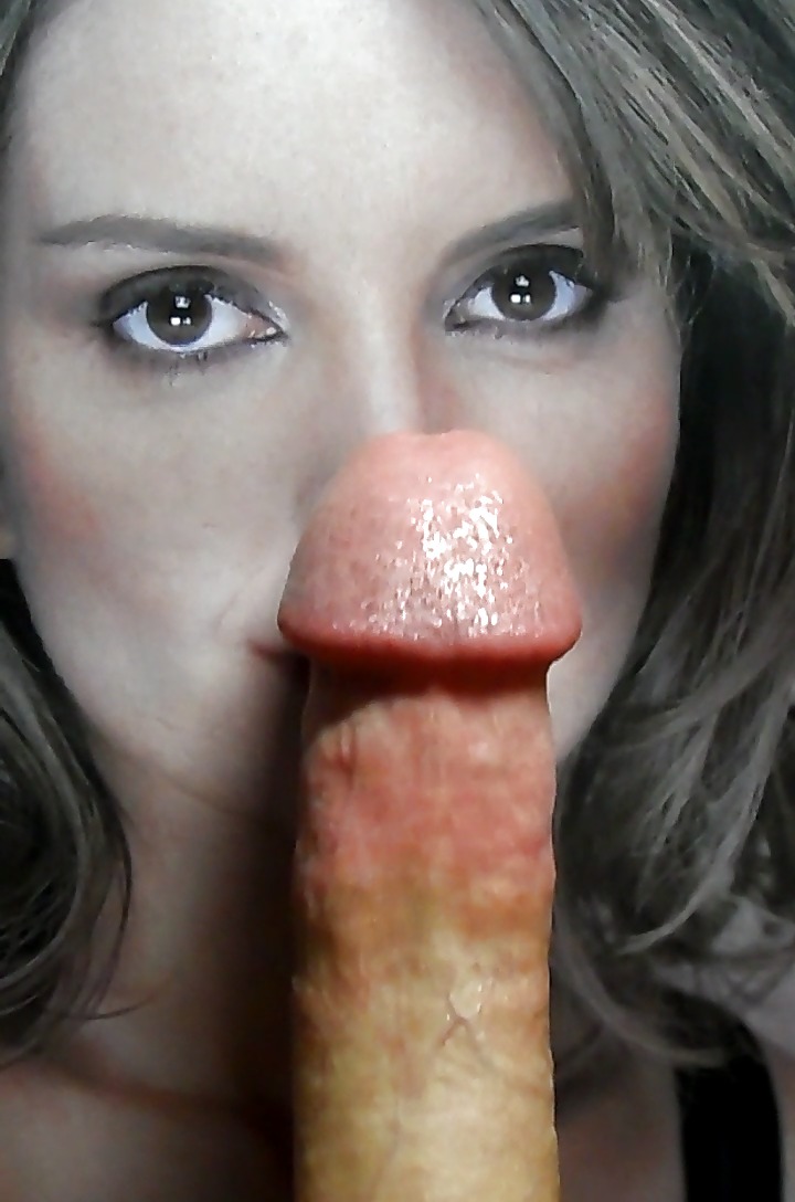 Tina Fey Gets Naked For Cum On Her Face And Tits! #35752825