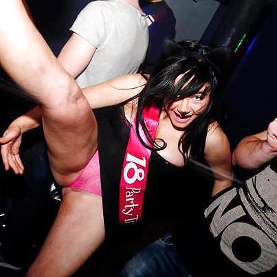Slutty nightclub girls and random hotties flashing #35076179
