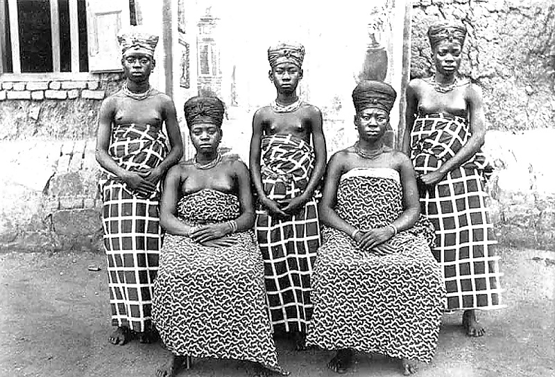 Naive native nudity captured in colonial times II #35234200