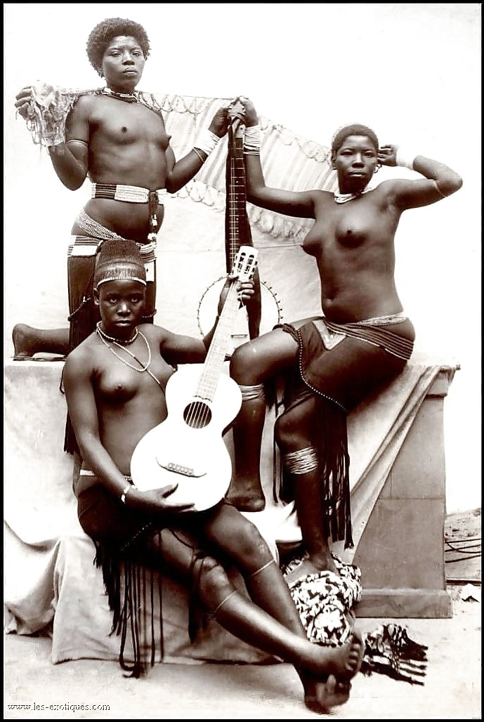 Naive native nudity captured in colonial times II #35234230
