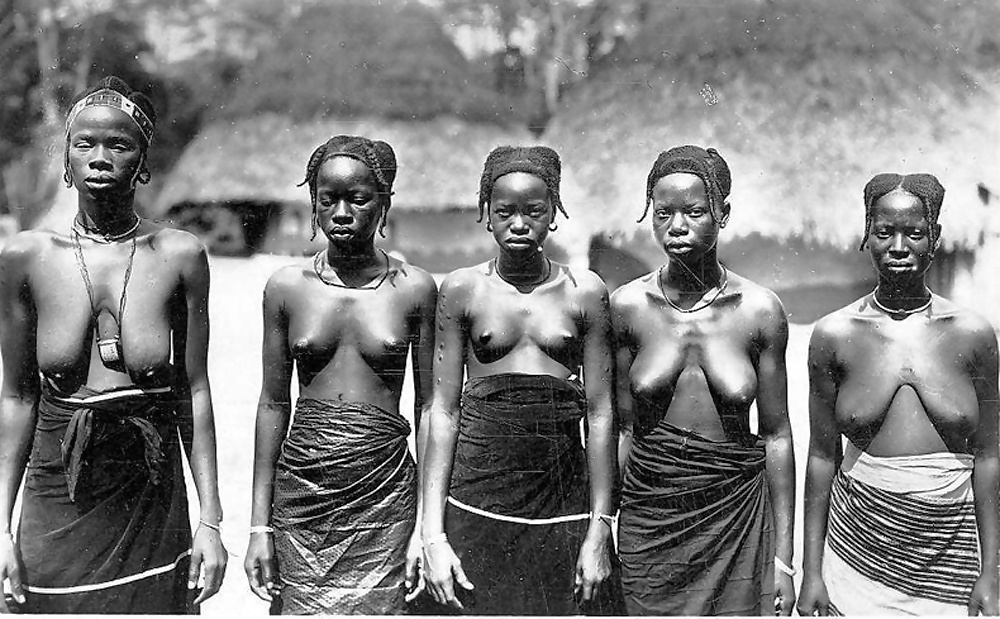 Naive native nudity captured in colonial times II #35234265