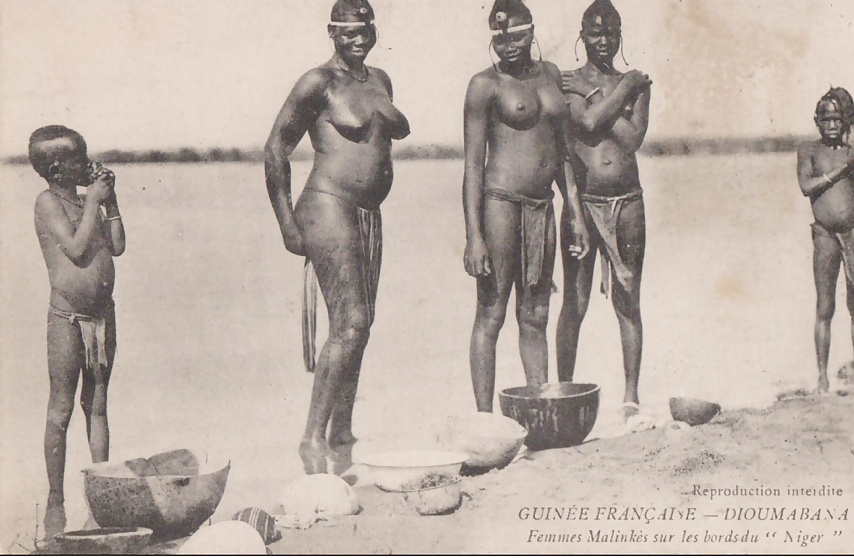 Naive native nudity captured in colonial times II #35234269