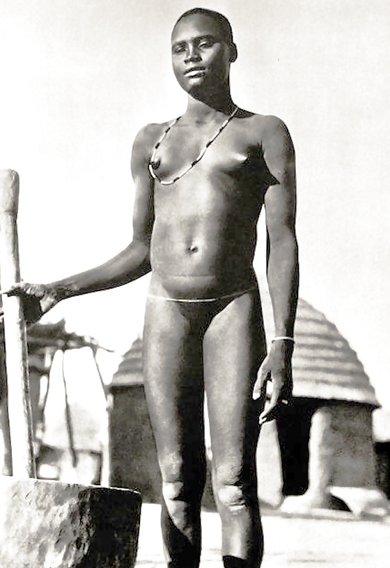 Naive native nudity captured in colonial times II #35234367