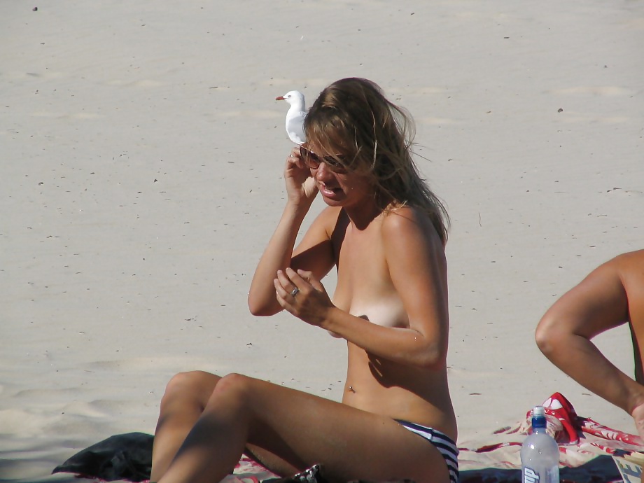 Amateur girls on beach 2 #33011642