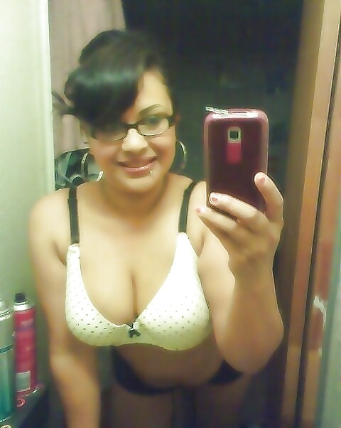 A Nerdy Latina Showing Some Titty Wearing Glasses  #39071809