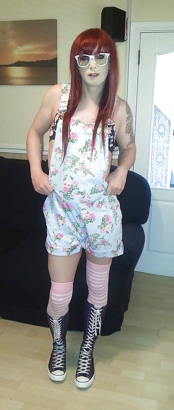 Tranny prettykitty cute dungerees and undies pt 3 of 3
 #31552194