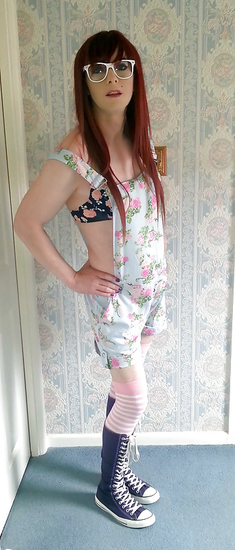 Tranny prettykitty cute dungerees and undies pt 3 of 3
 #31552199