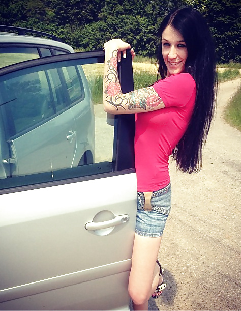 Meli Deluxe German Tattoo Whore Cam from Dueren High Heels #35134148