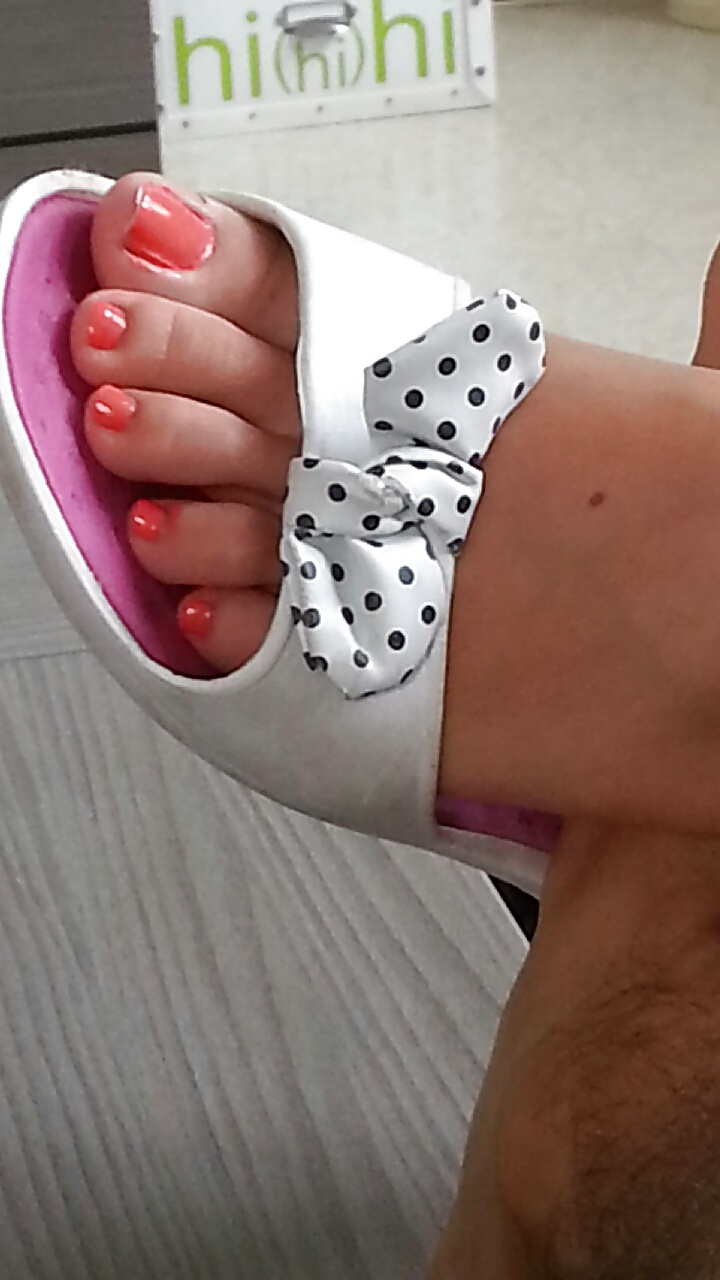 French lover wife saumon toes feet #28313620
