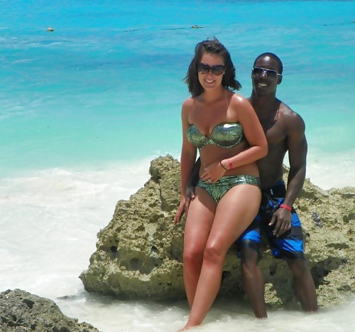 White Girls on Interracial Vacation #31750199