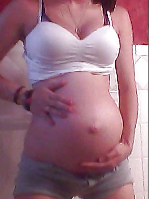 Enceinte Ventre nue - Naked pregnant belly 2 #32915016