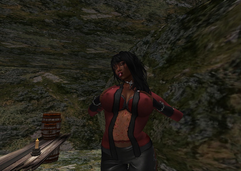 Second Life fickt mit einer Black Sister #41067916